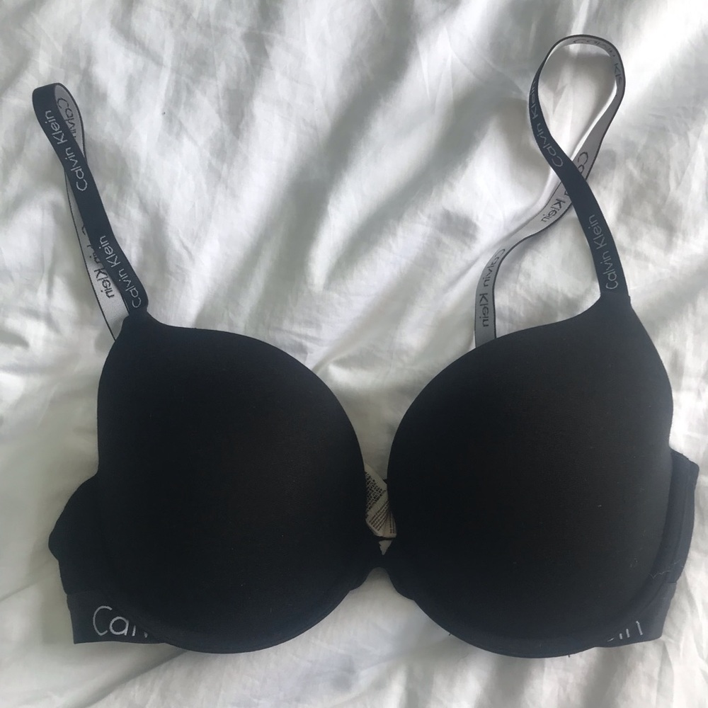 Calvin Klein push-up bra. 36C. Worn once.